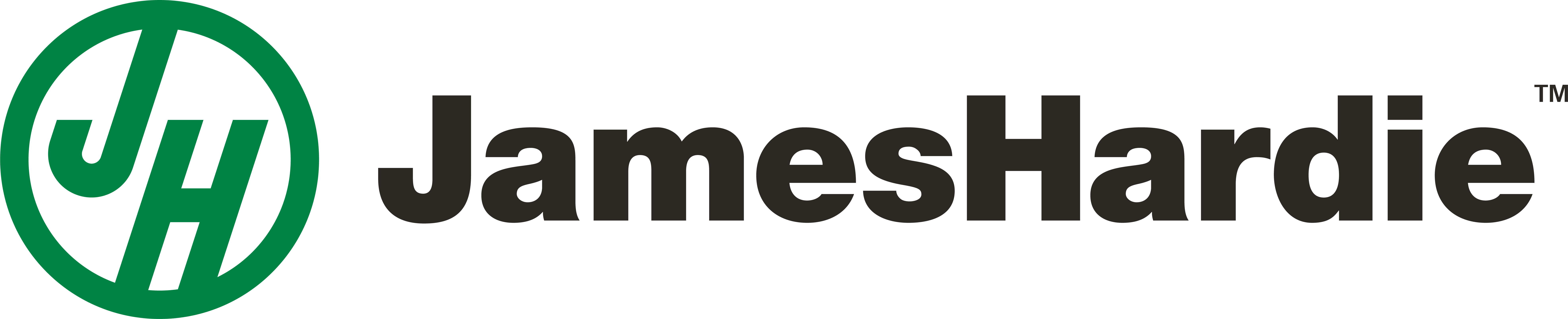 ames Hardie 2-Color Logo